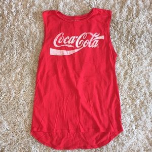 American Eagle Tailgate Coca-cola tank size medium